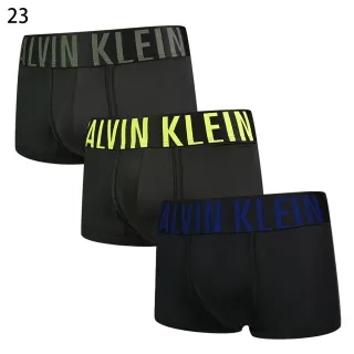 【Calvin Klein 凱文克萊】Intense Power 男內褲 高彈性棉質 合身四角褲/CK內褲 三入組(多款任選)