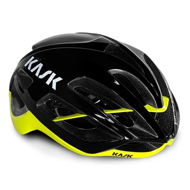 【KASK】PROTONE BLACK/YELLOW FLUO(自行車安全帽)