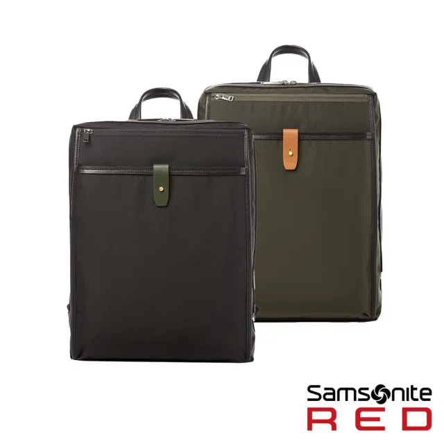 【Samsonite RED】TIMSON 都會簡約中性筆電後背包15.6吋(兩色可選)