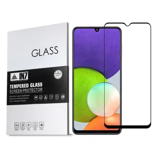 【IN7】Samsung Galaxy A22 5G 6.6吋 高透光2.5D滿版鋼化玻璃保護貼