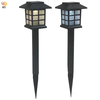 超值2入日式太陽能自動光控LED庭園燈草坪燈插地燈(JP50252)