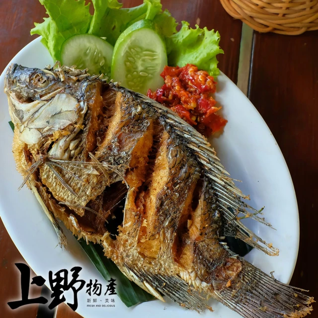 【上野物產】台灣產 無腥味無土味 頂級鯛魚 x16隻(200-250g±10%/隻 海鮮)