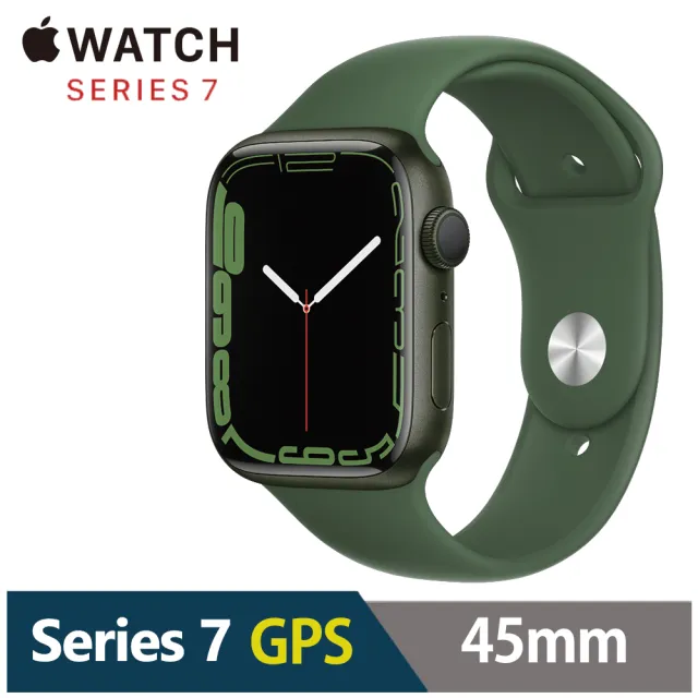 金屬錶帶超值組☆【Apple 蘋果】Apple Watch S7 GPS 45mm(鋁金屬錶殼搭配運動型錶帶) - momo購物網