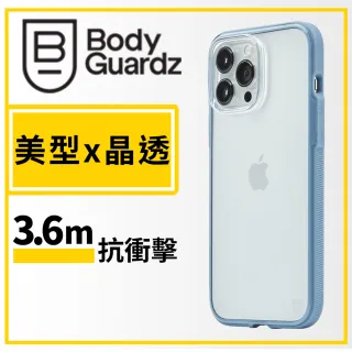 【BodyGuardz】iPhone 13 Pro Max 6.7吋 Rivet 鈷石抗菌防摔殼(灰藍色)