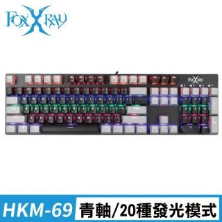 渾沌戰狐機械電競鍵盤(FXR-HKM-69/青軸)