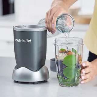 【基礎4件組】美國NutriBullet 600W高效營養果汁機(藕紫色)