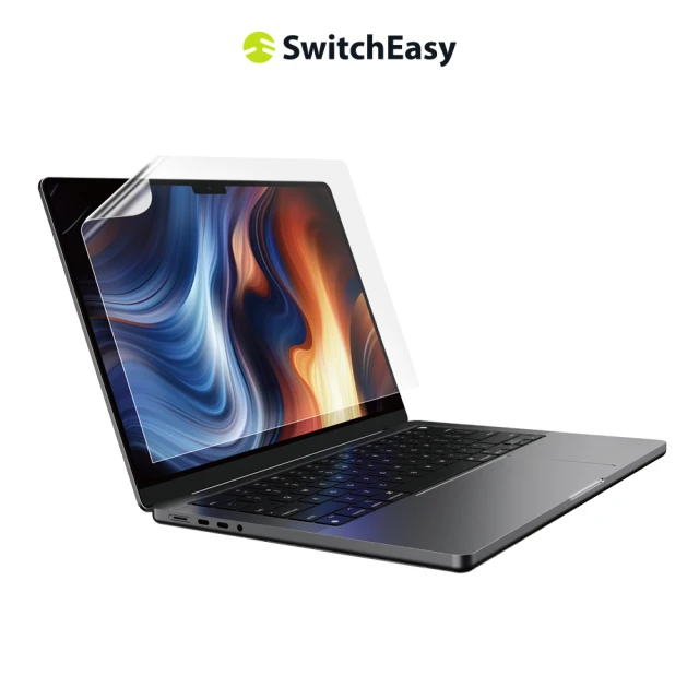 【SwitchEasy 美國魚骨】MacBook Pro 2021 14吋 EasyVision(高透防反光螢幕保護膜)