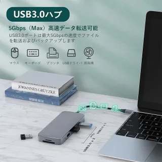 【Golf】10合1 USB C 多功能集線器(HUB+HDMI+RJ45+PD+USB A)