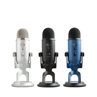 【專業錄音套組】Blue Yeti 雪怪 USB麥克風+夾式懸臂支架+防震架