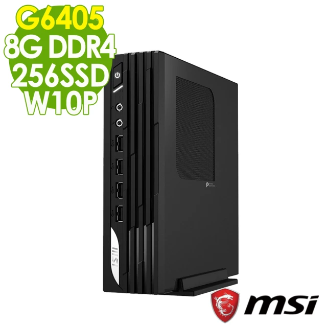 【MSI 微星】PRO DP21 11M-042TW 迷你電腦 G6405/8G/256SSD/W10P(雙核商用電腦)