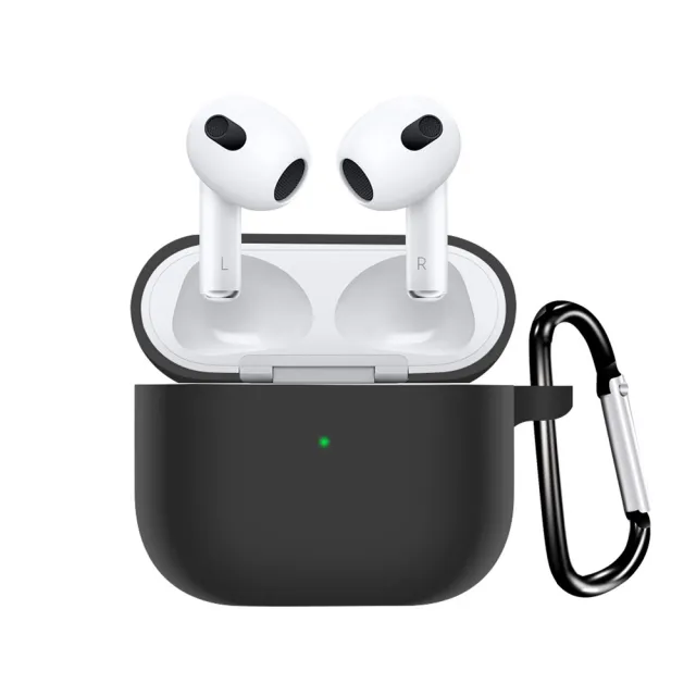 獨家保護套+掛繩組【Apple 蘋果】AirPods全新第三代無線藍芽耳機