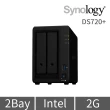 【搭希捷 4TB x2】Synology 群暉科技 DS720+ 網路儲存伺服器