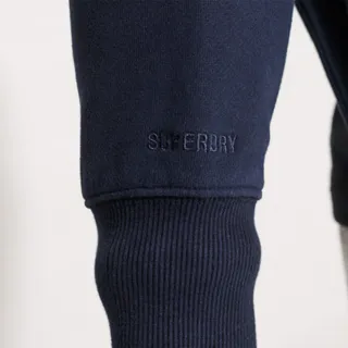 【Superdry】男裝 帽T SY CODE ESSENTIAL(海軍藍)