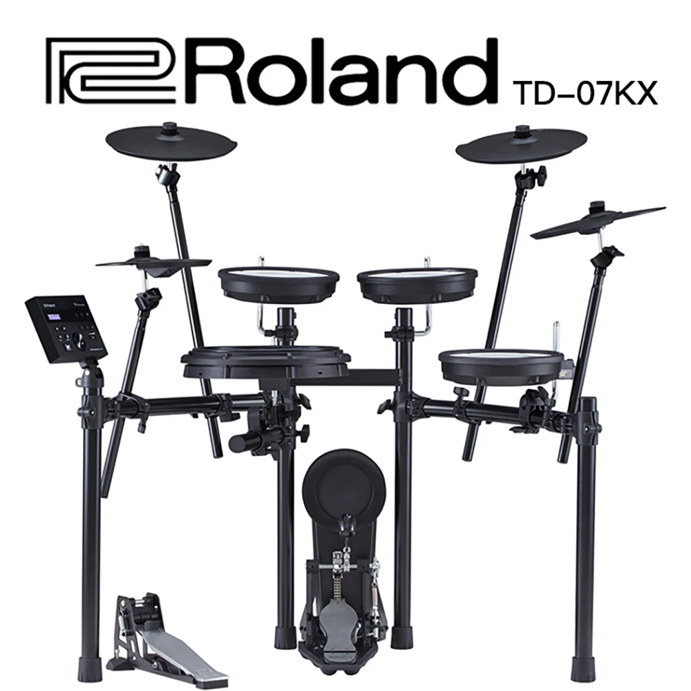 【Roland】TD-07KX V-Drums 進階款雙層網狀鼓面電子套鼓(TD-07KX V-Drums 進階款)