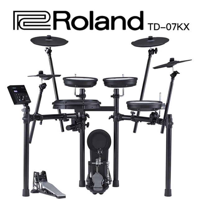 第02名 【Roland】TD-07KX V-Drums 進階款-雙層網狀鼓面-電子套鼓(TD-07KX V-Drums 進階款)