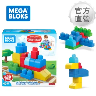 【Mega Bloks 美高積木】建築系列-40顆大積木