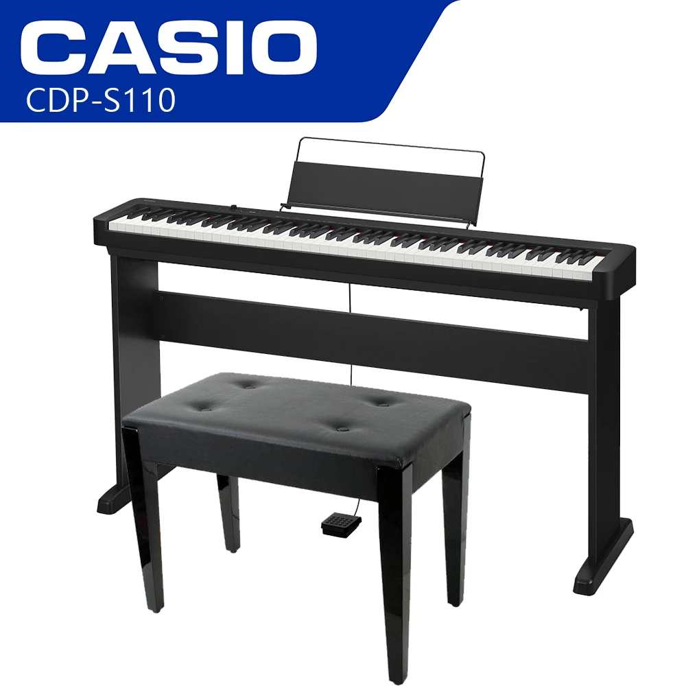 小叮噹的店 CDP-S110 88鍵電鋼琴 贈鋼琴椅(數位鋼琴 公司貨)