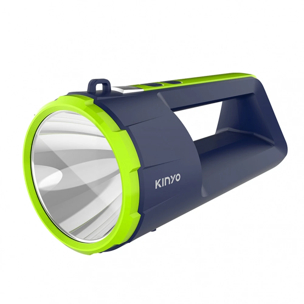【KINYO】USB充放電式LED強光探照燈(LED-308)