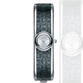 【COACH】經典晚宴手環式LOGO腕錶(14502620)