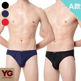 【YG  天鵝內衣】親膚柔感彈性三角褲6件組(魅力塑型-男內褲/三款可選)