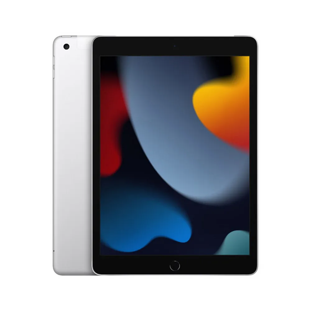 【Apple 蘋果】2021 iPad 9 平板電腦(10.2吋/Wi-Fi/64G-贈玻貼+可立式三折皮套)