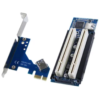 【伽利略】PCI-E 轉 PCI 2 埠 擴充卡(PEI02A)