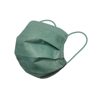 【S.H. 上好生醫】成人｜莫蘭迪綠｜50入裝 醫療防護口罩(台灣製造 雙鋼印)