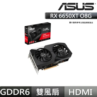 Dual Radeon RX 6650 XT OC 超頻版 8GB GDDR6顯示卡