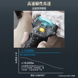 【Panasonic 國際牌】日本製乾濕兩用電動刮鬍刀(ES-ST2S-K)
