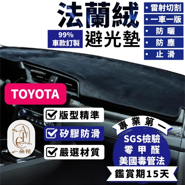 【一朵花汽車百貨】TOYOTA 豐田 SIENNA 頂級法蘭絨避光墊