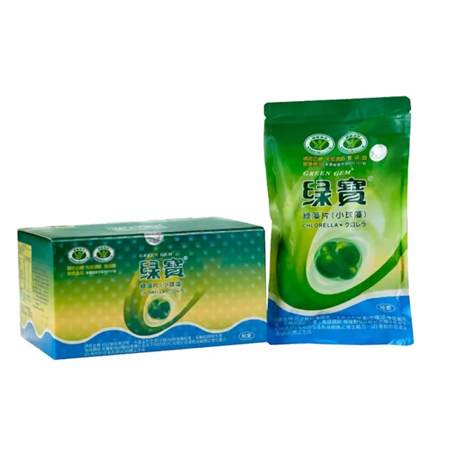 【綠寶】綠藻片4000粒環保補充包(1000粒/袋 4袋/盒)
