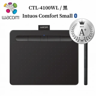 A+級福利品◆Intuos Comfort Small 藍牙繪圖板-黑色(CTL-4100WL/K0-C)