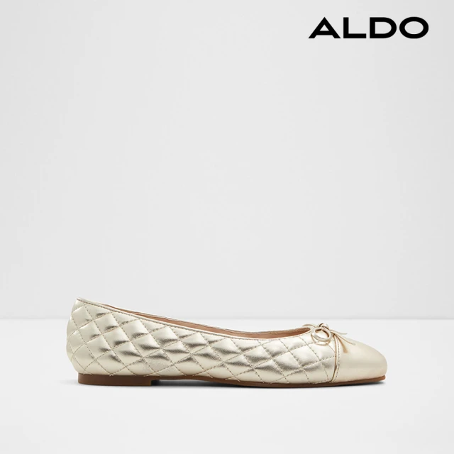 【ALDO】菱格紋芭蕾舞平底鞋-女