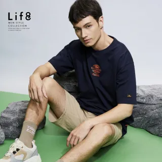 【Life8】WILDMEET 印花 世界冒險 高磅短袖上衣(61032)