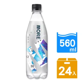【味丹】多喝水MORE氣泡水-原味 560mlx24入/箱