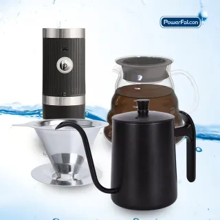 【PowerFalcon】充電式電動磨豆機(咖啡 磨豆機 電動)