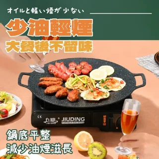 【Nick Shop】韓式烤盤30cm(露營/野炊/燒烤/烤肉盤/瓦斯爐/電磁爐)