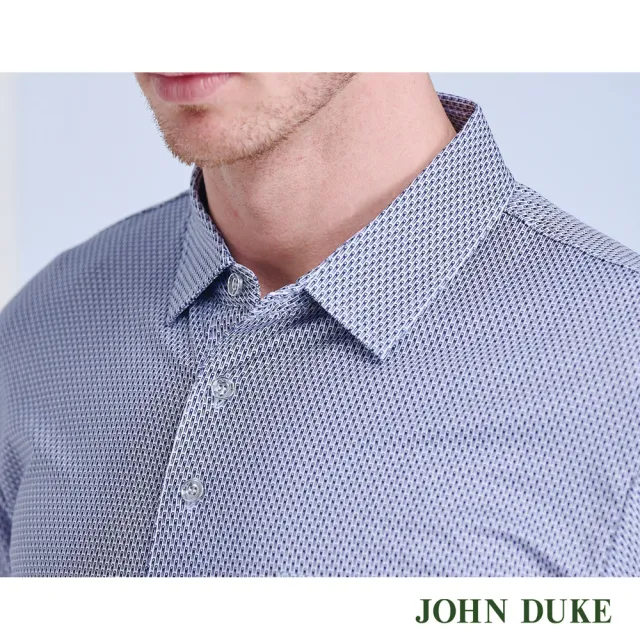 John Duke 約翰公爵 男裝吸濕速乾抗uv襯衫領印花短袖胸袋polo衫 藍 2v9805 Momo購物網 好評推薦 23年1月