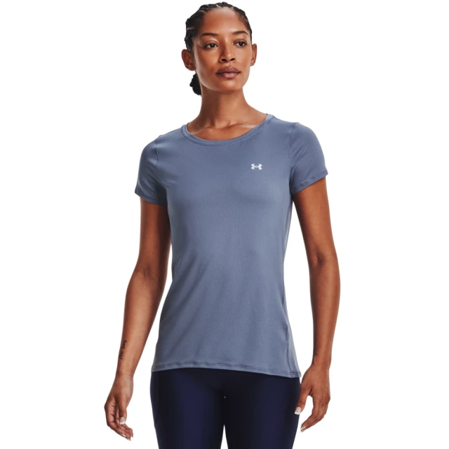 【UNDER ARMOUR】女 Armour HG短T-Shirt_1328964-767(藍紫色)