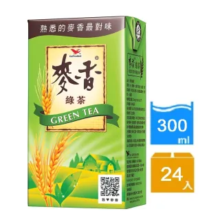 【麥香】綠茶300mlx24入/箱