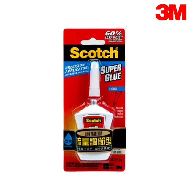 【3M】Scotch AD124 流量調節型瞬間膠 膠狀 4g