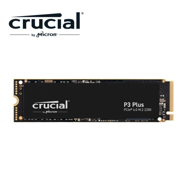 【Crucial 美光】Micron Crucial P3 Plus 2000GB SSD(PCIe M.2)