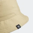 【adidas 愛迪達】漁夫帽 遮陽帽 運動 BUCKET HAT 奶茶 HT6534