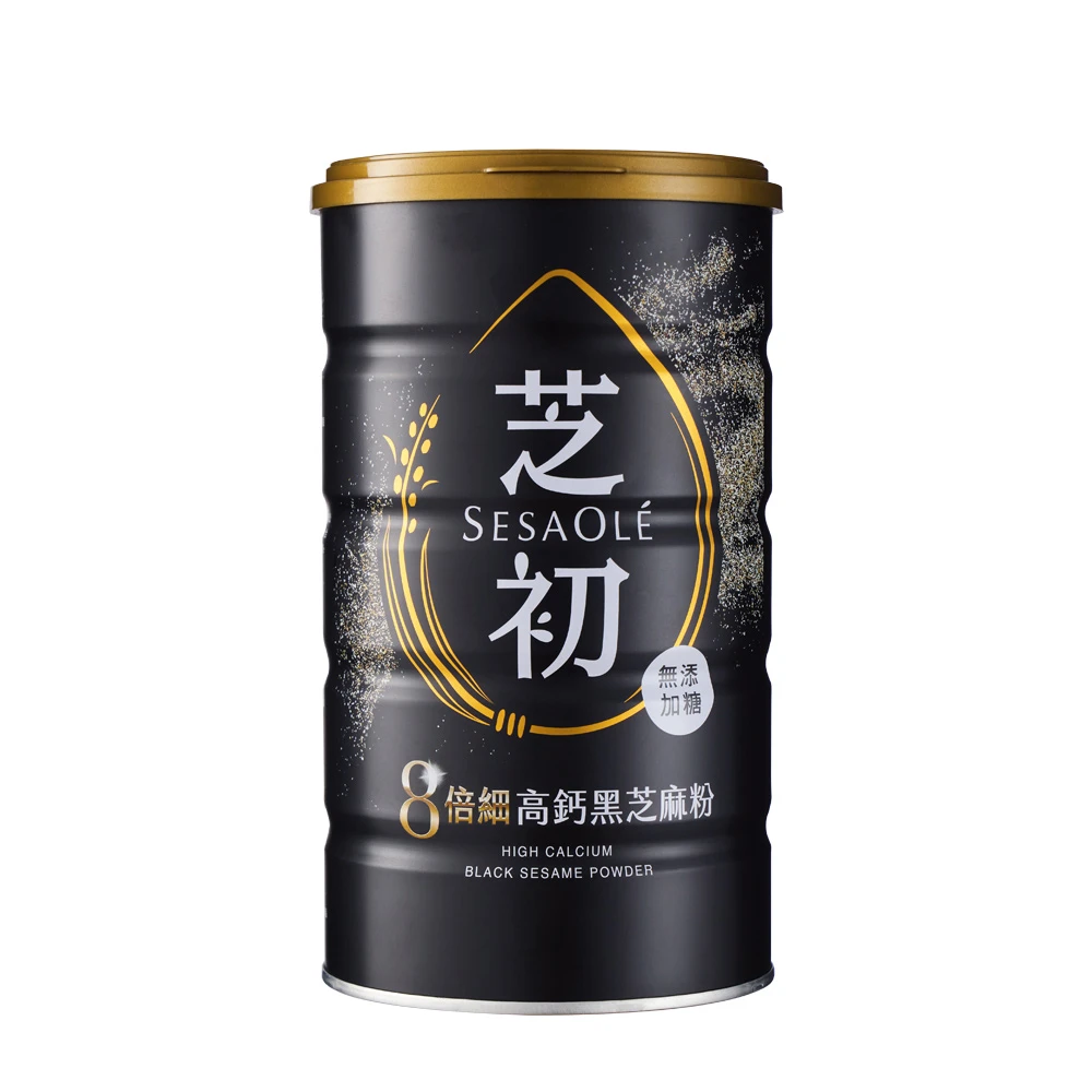 【芝初】高鈣黑芝麻粉380gx1罐