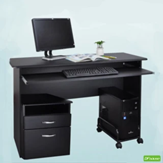《DFhouse》黑森林電腦桌+主機架+檔案櫃(2色)