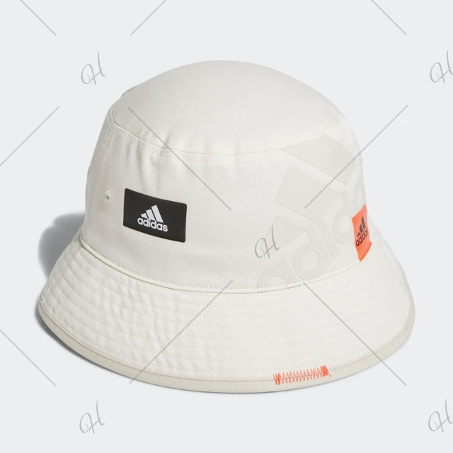 【adidas 愛迪達】帽子 漁夫帽 運動帽 遮陽帽 CL BUCKET HAT 白 HP1511