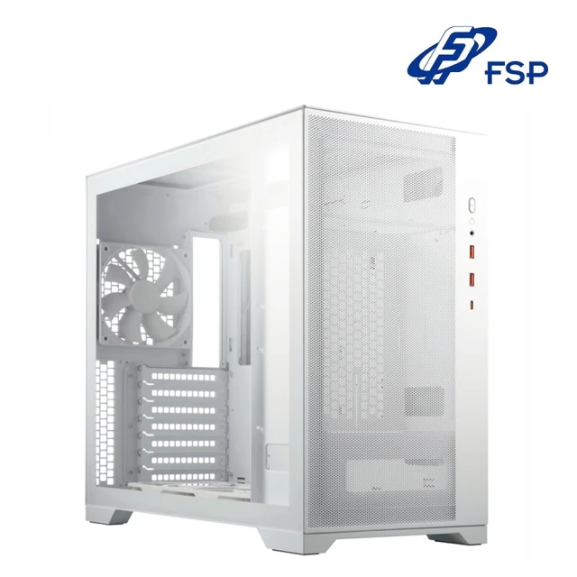 【FSP 全漢】FSP 全漢 CMT580W E-ATX 電腦機殼(支援Type-C)