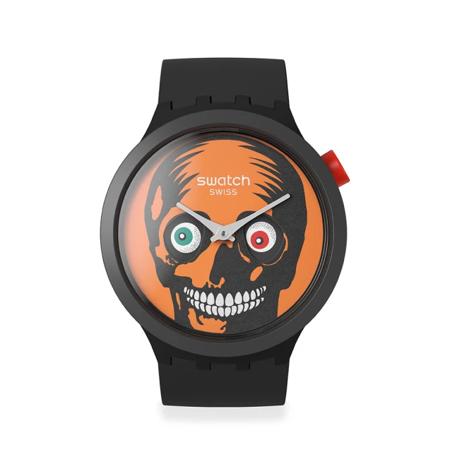 【SWATCH】BIG BOLD系列手錶 IT S SPOOKY TIME 男錶 女錶(47mm)