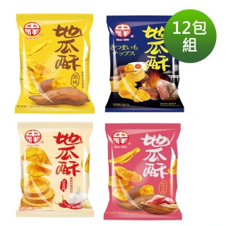 【中祥】地瓜酥12包組70g(原味/唐辛子)