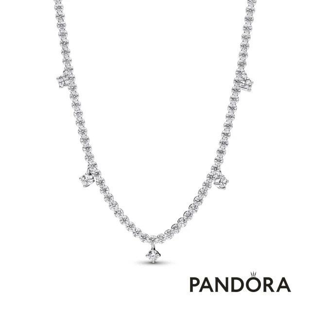 Pandora 官方直營 摺紙幸運星珍珠項鏈優惠推薦